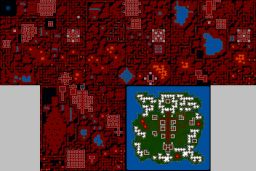 Ultima VI dungeon maps<br />(scale: 1 pixel = 1 tile, no objects)
