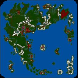 Ultima VI surface map<br />(scale: 1 pixel = 1 tile, no objects)